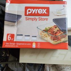 Pyrex 6pc 