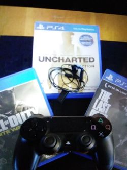 PS4 Sony 500gb 3 games