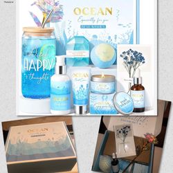 Oceans especially for you 9pc Spa Care Bath -Body & more Gift Set Box -NEW-
