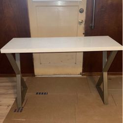 Granite top consul table