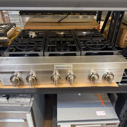 KitchenAid 36” Range top