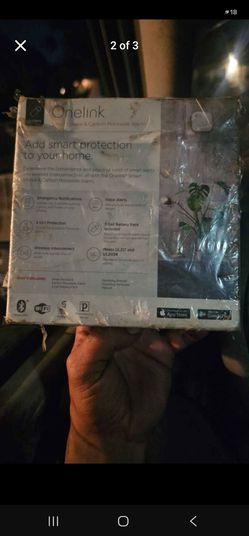One link smart smoke and carbon monoxide alarm