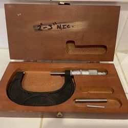 Scheer-Tumico 2-3”  Micrometer 