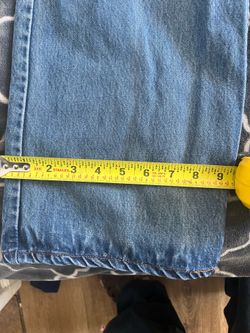 Vintage Levi orang tabs baggy 38x36
