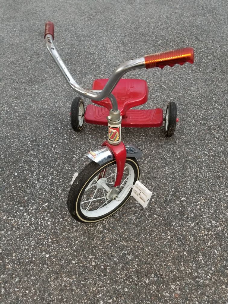 Vintage roadmaster tricycle
