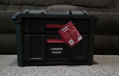 Husky Build-Out 22 in. Modular Tool Storage 2- Drawer Tool Box