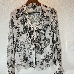 White House Black Market blouse Size 8