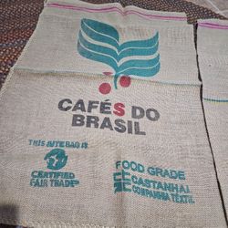Authentic Coffee Bean Burlap Bags