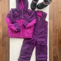 Columbia kids Purple and Pink Ski Jacket