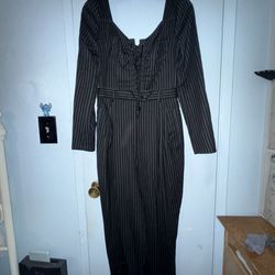 Dolce & Gabbana pinstripe jumpsuit