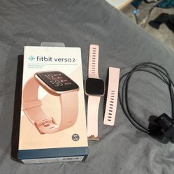 fitbit Versa 2 Smartwatch Rose Pink