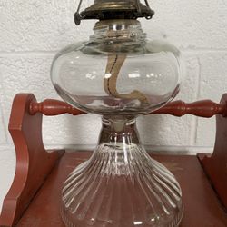 Glass 11” Oil Lamp