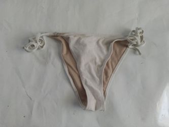 Forever 21 Beige Bikini Bottom size Large