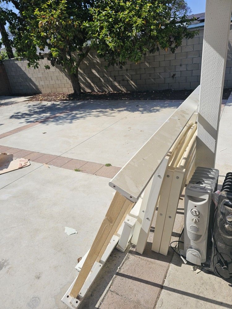 Bunk Bed And Vanity Mirror And Desk