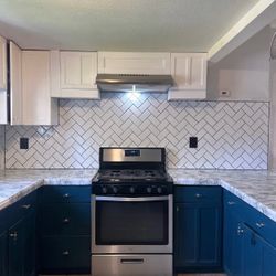 Tiles And Range Hood