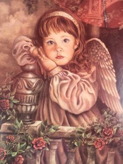 Vintage Angel Girl Picture
