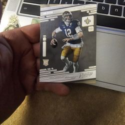 Ian Book Football Card
