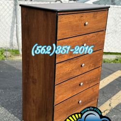 Cherry five drawer dresser compressed cajonera Comoda nueva