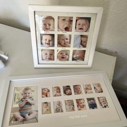 First Year Photo Frames