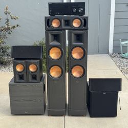 Home Theater Surround Sound Speakers AVR Receiver 