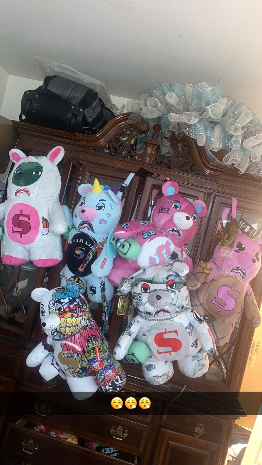 Sprayground Teddy Bear Bookbags