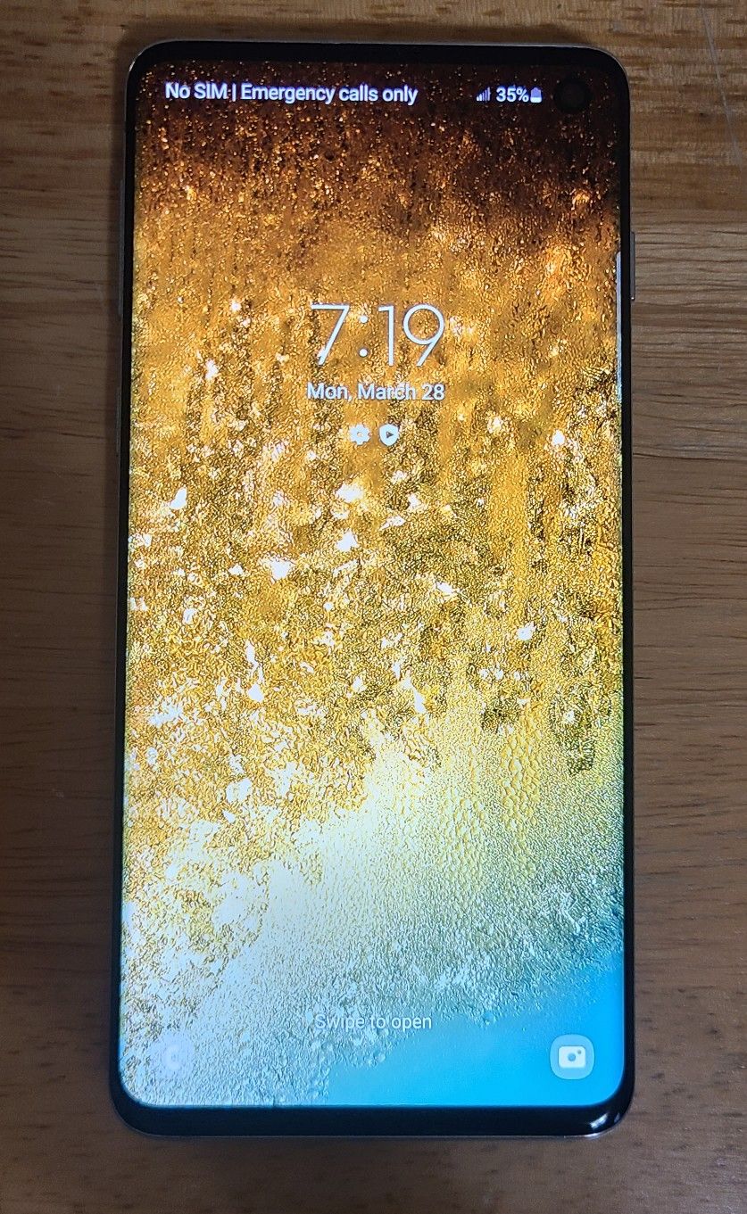 Galaxy S10 T-mobile Prism White (SM-973U, MINT Condition)
