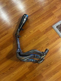 M4 Exhaust Full Titanium System Black GP 2017-2025 GSXR1000