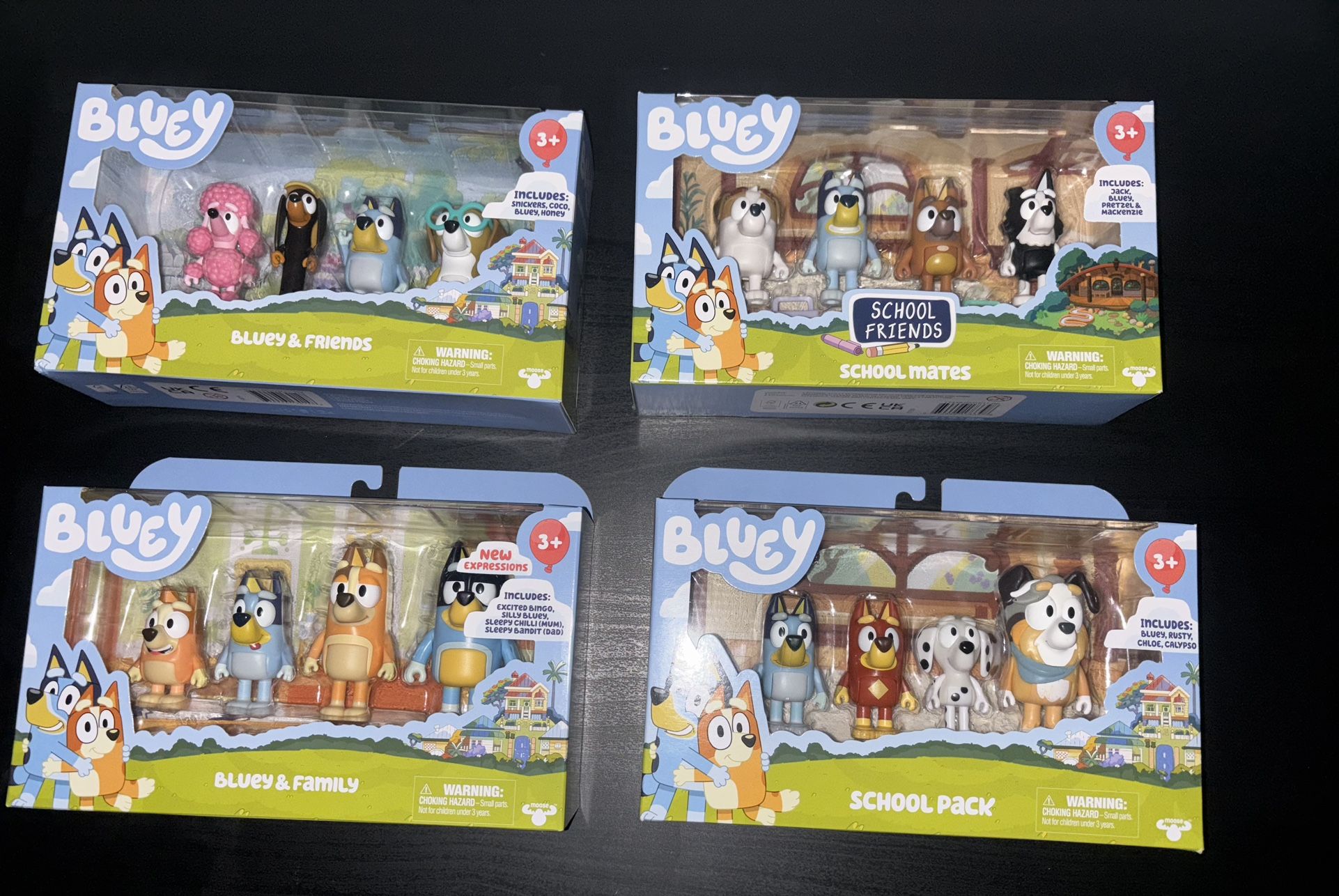 Brand new! Bluey Friends/Family figurines lot(Please Read Description)