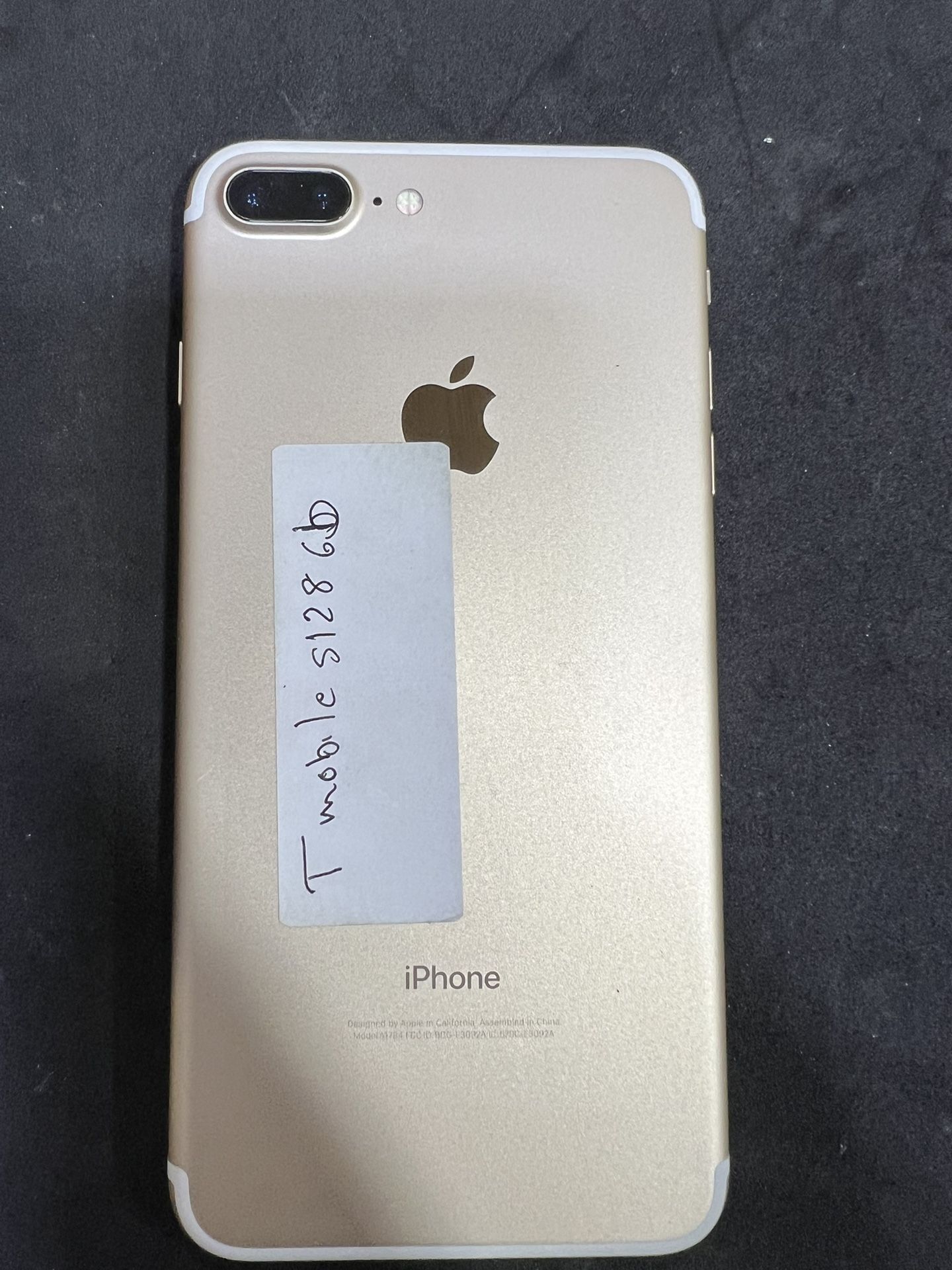 iPhone 7plus Gold 128gb