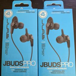 JBudsPro Wired Headphones With Universal Mic + Track Control