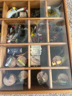 Fantastic collection of vintage fly rod lures