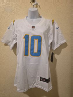 New Women's  Chargers Herbert #10  White  Jerseys Stitched