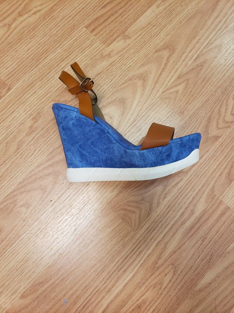 Denim Wedge 💖
