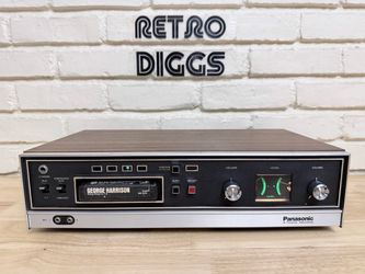 Vintage Panasonic RS-806US 8-Track Player/Recorder (new belt)