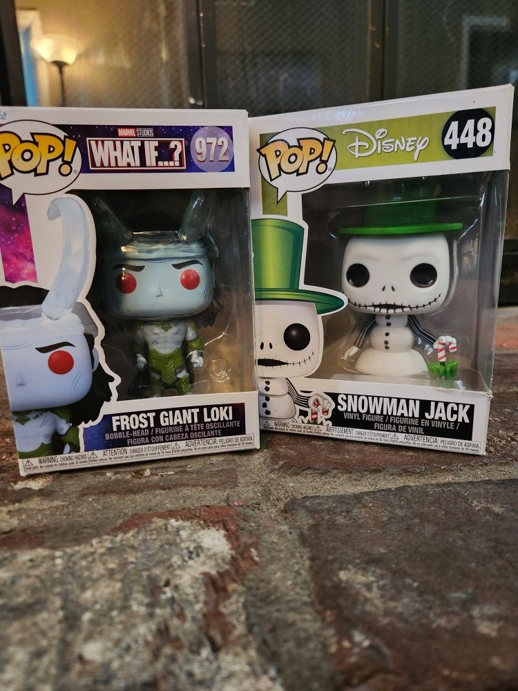 Funko POP Frost Giant Lokie And Snowman Jack