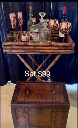 Bar cart Bar Table Tray