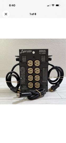 Lightronics AS42L Stage Lighting Power Pack 4 Channel 1200W