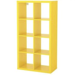 Limited edition yellow Ikea Shelf  