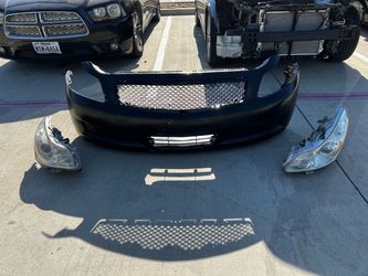 G35/G37 headlights and bumper