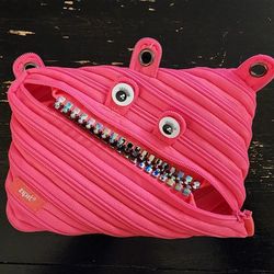 Zipit Pink Pencil Pouch