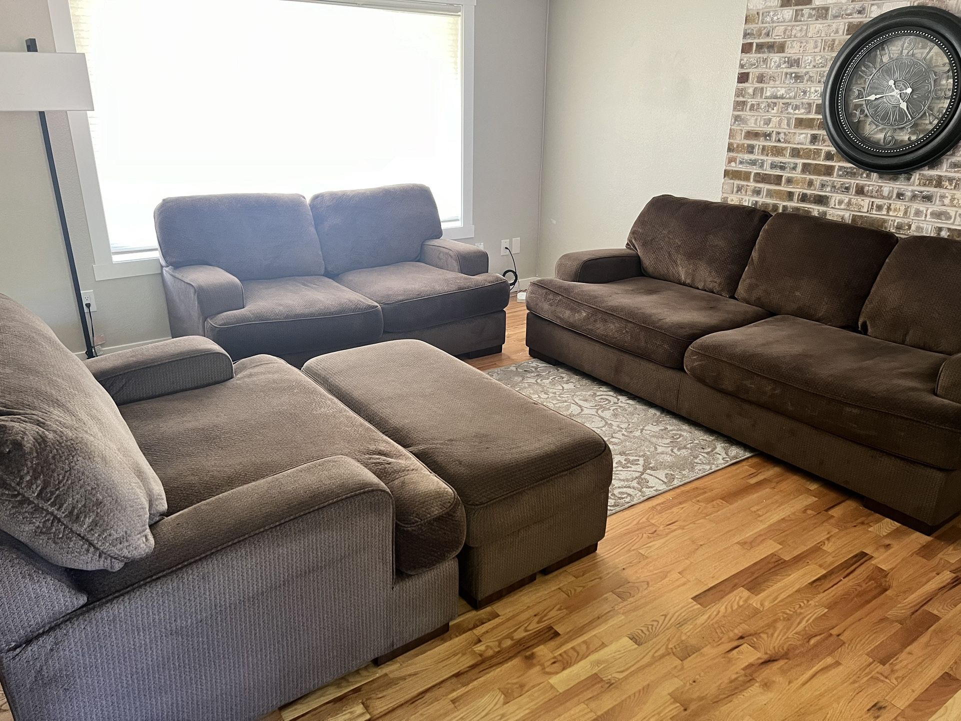 4 Piece Living Room Set