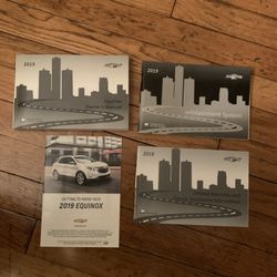2019 Chevrolet Equinox Factory Owners Manual Set OEM US Portfolio 