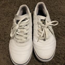 White Adidas Street Shoes Size 10 Men