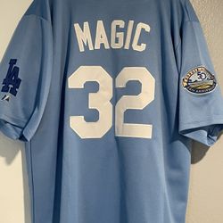 Brooklyn Dodgers 50th Anniversary Magic Johnson 