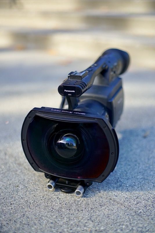 Panasonic HPX170 HD camera & Xtreme fisheye