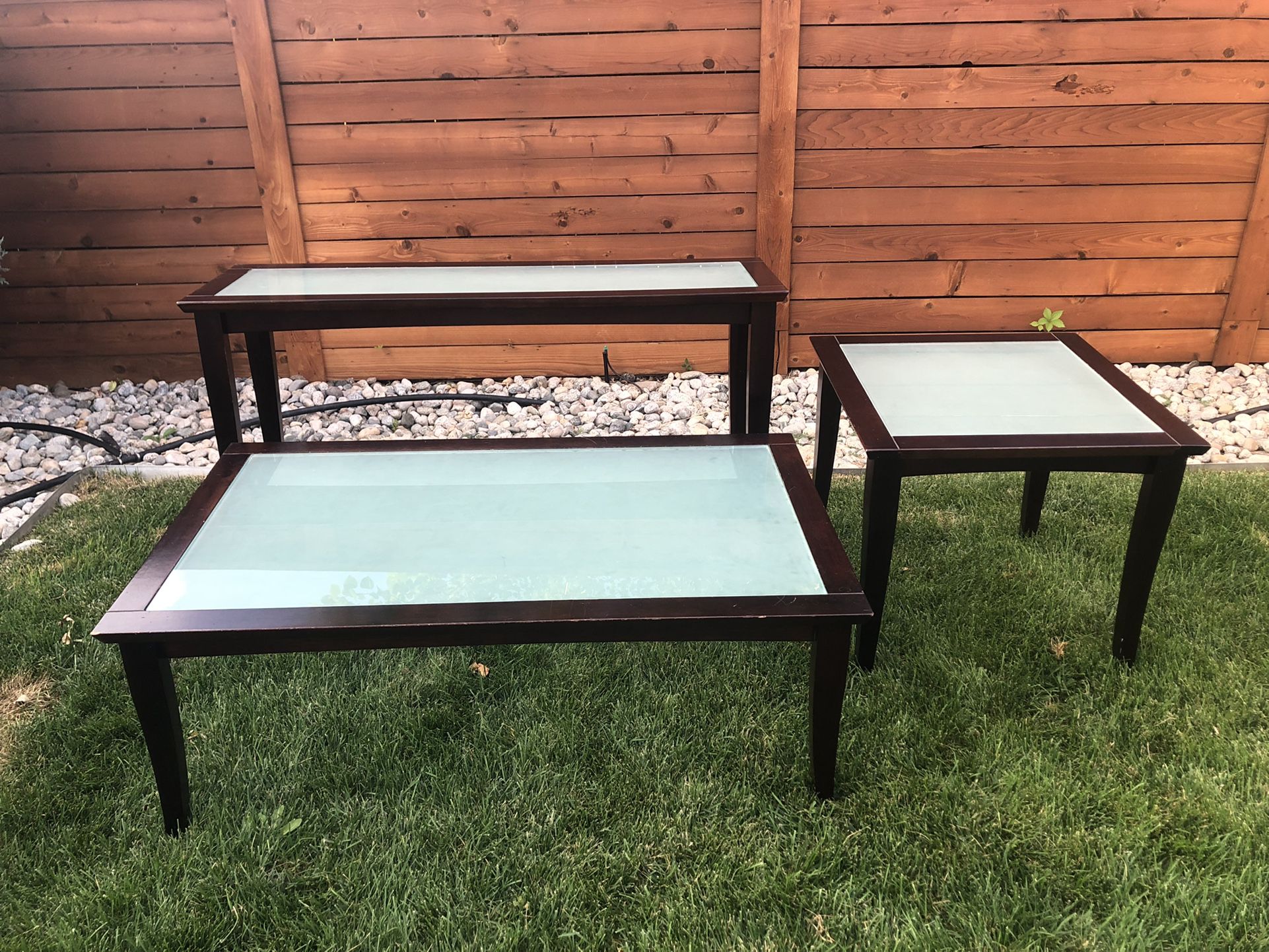 Coffee table, Side table, and Console Table