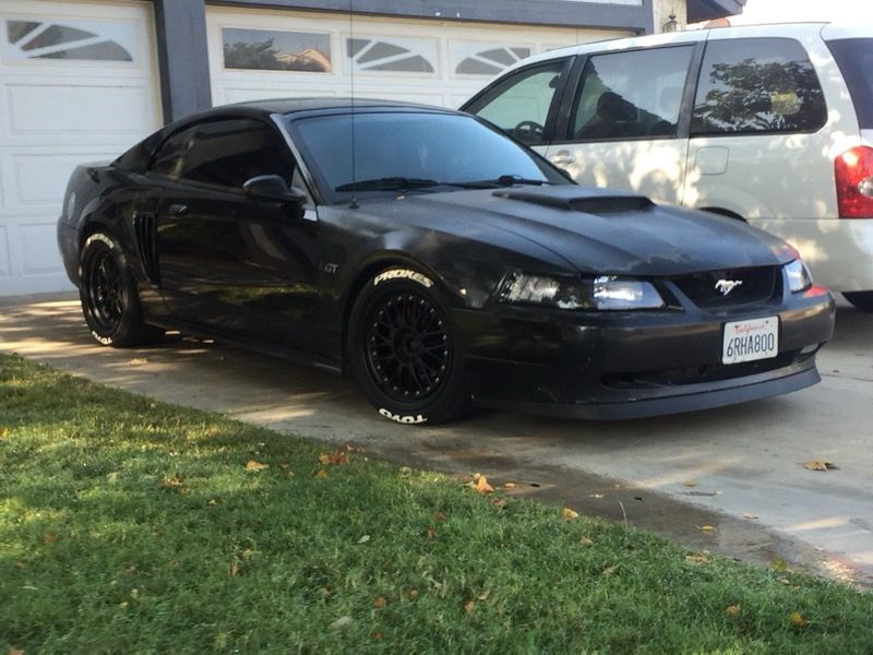 99/04 Mach 1 grill delete and chin spoiler