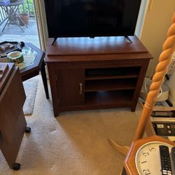 Smaller Tv Stand Wooden 