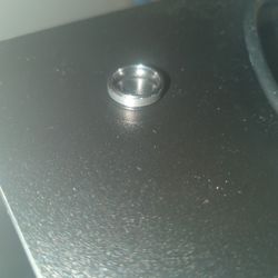 Tungsten Wedding band,  Size 9