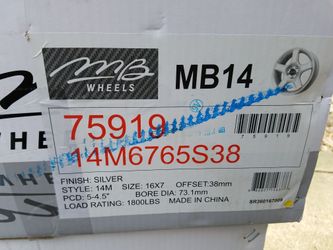 Jeep offers 38mm set of 4 rims